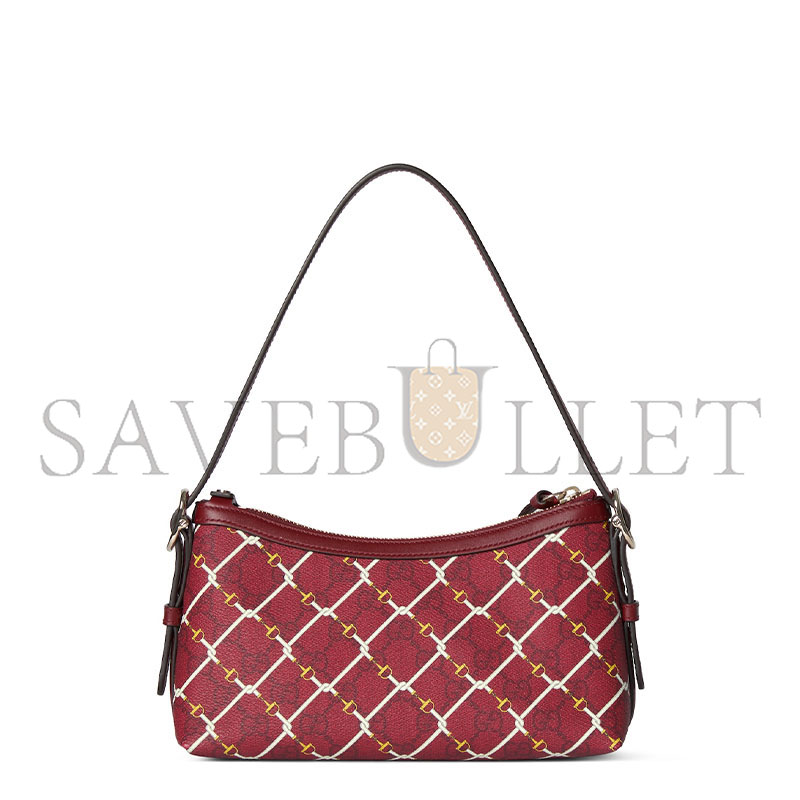 GUCCI GG EMBLEM SMALL SHOULDER BAG 847450 (22*14*8cm) 